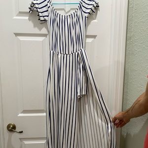 High low romper size medium